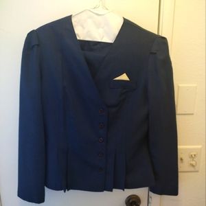 Vintage JF Sweet Blazer and Skirt Set
